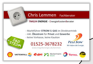 Chris Lemmen - Strom und Gas - 41849 Wassenberg