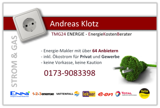 Andreas Klotz - Ihr Energie $ Spar Berater